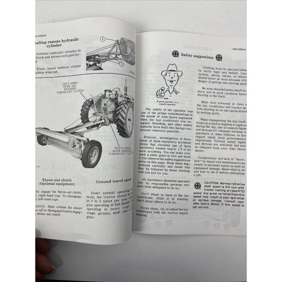 John Deere 21 and 31 Hay Conditioners Operator's Manual OM H90845H - Picture 10 of 11